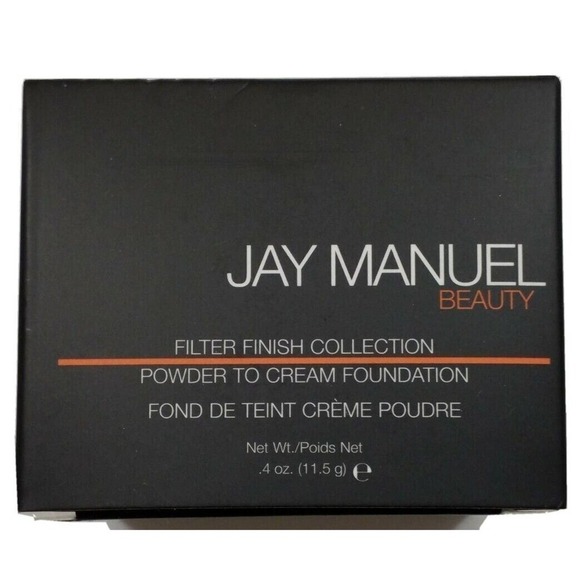 NIB JAY MANUEL Filter Finish Collection Powder Cream Foundation MEDIUM 1~Lot 2~ - Picture 1 of 10